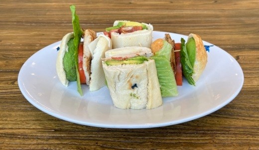 Grilled Chicken Avocado Club Sandwich