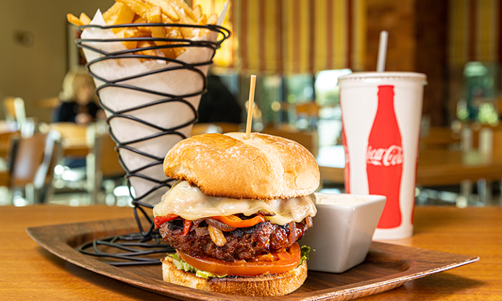 Burger & Truffle Fries Combo