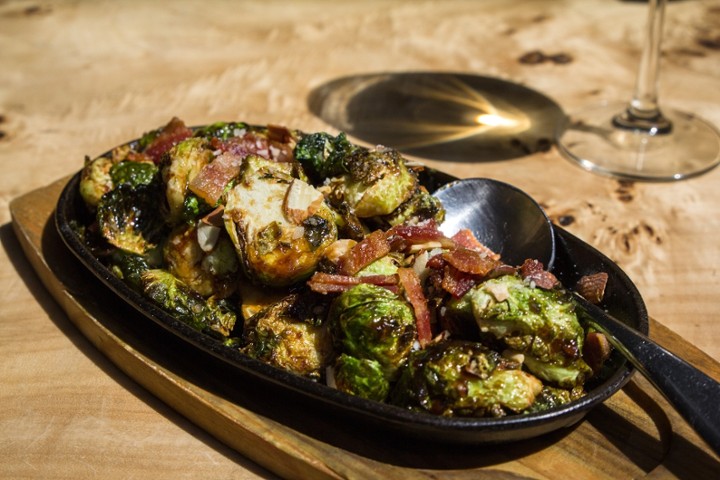 Crispy Parmesan Brussels Sprouts