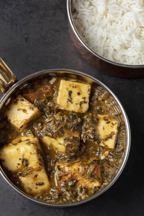 Curry: Saag Paneer  (G,N)