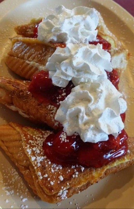 Strawberry Stuffed French Toast