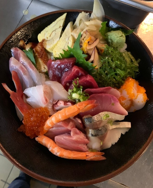Chirashi Sushi Rice Bowl