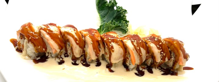 Twice Cooked Smoked Salmon Roll