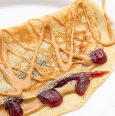 The PB&J Crepe