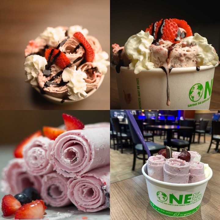 NEW* Rolled Ice Cream Cup