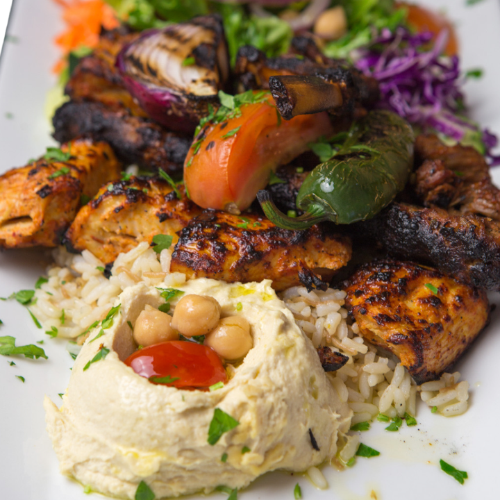 Chicken Kabob Entree