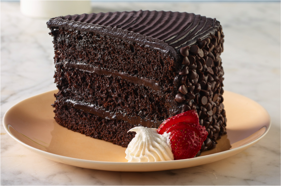NEW* 1 PIECE MILE HIGH CHOCOLATE CAKE