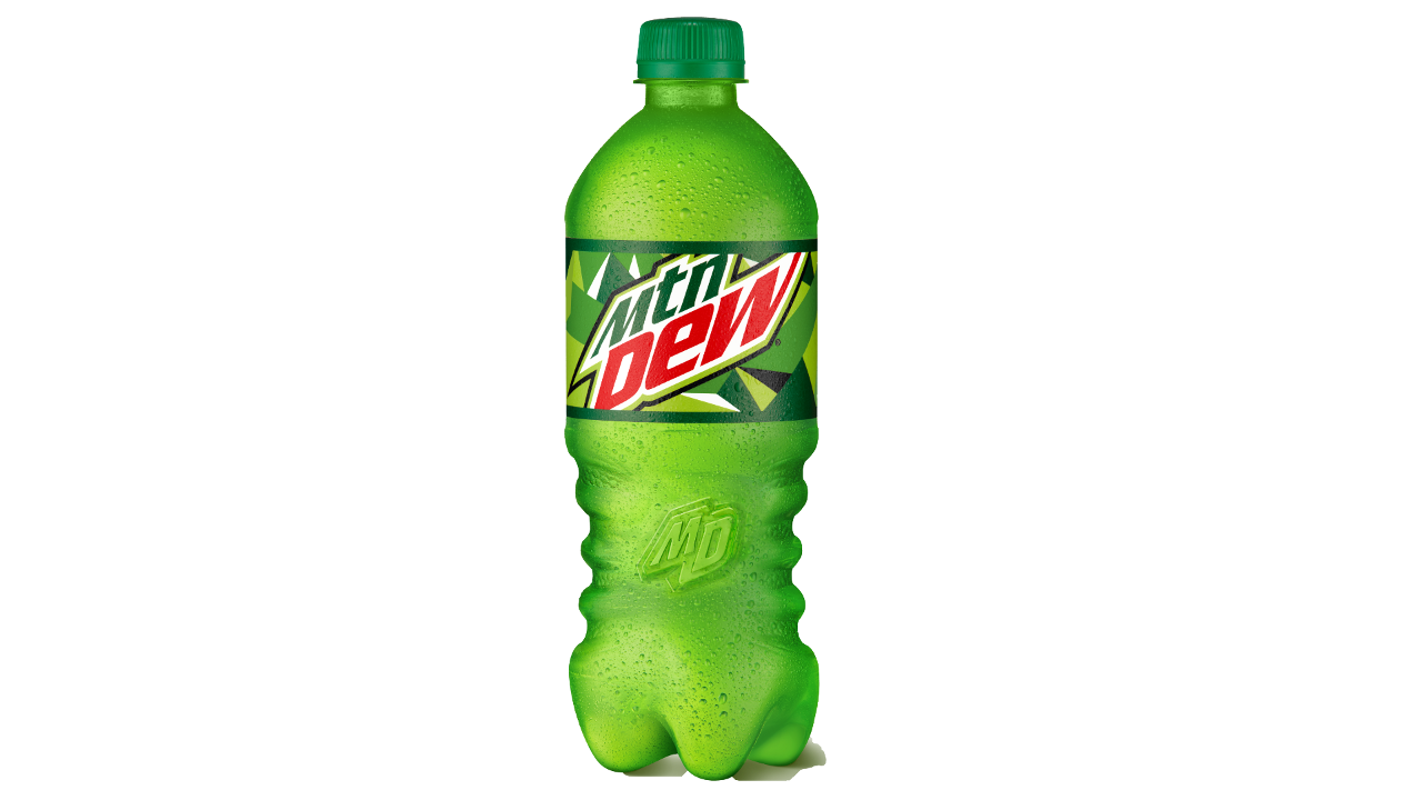 Mountain Dew 24 oz bottle