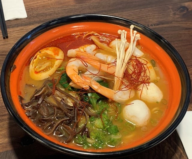 Seafood Ramen (Regular or Spicy)