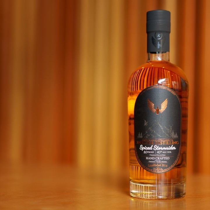 Stormrider Spiced Rum Bottle