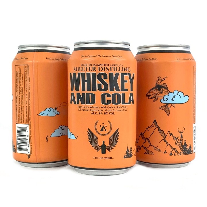 Whiskey Cola 4pack