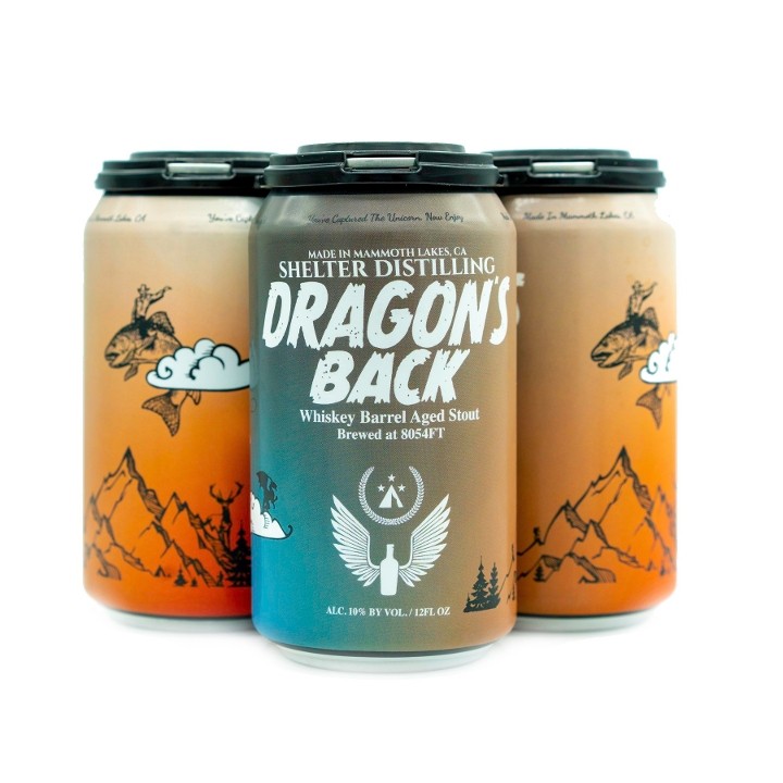 Dragon's Back Whiskey Barrel Aged Stout 4Pack