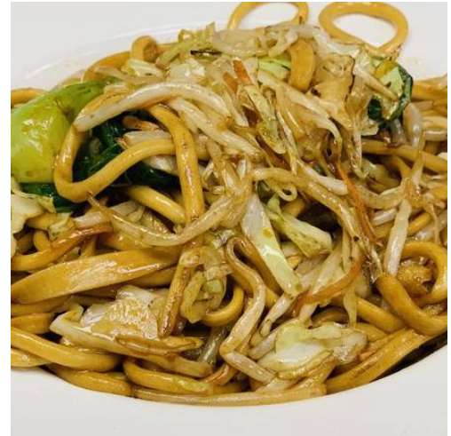 敦煌炒面(素炒）Veggie Pan Fried Noodles