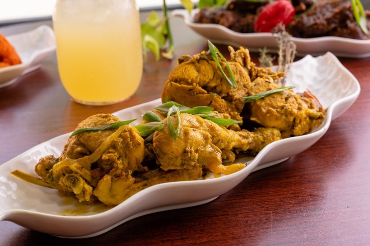 Curry Chicken Plate.