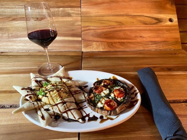 Stuffed Portabella Mushroom