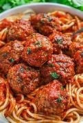 Linguine Meatballs