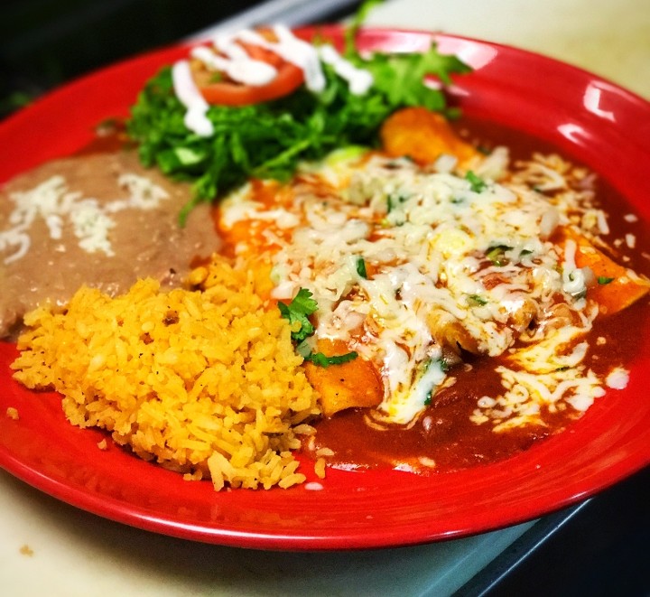 Enchiladas Plate