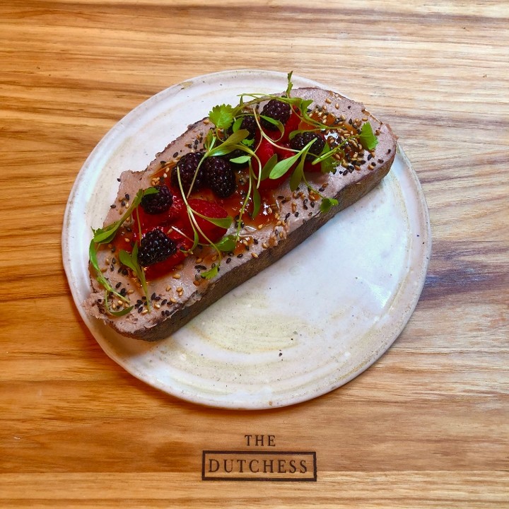 Duck Liver Mousse Toast