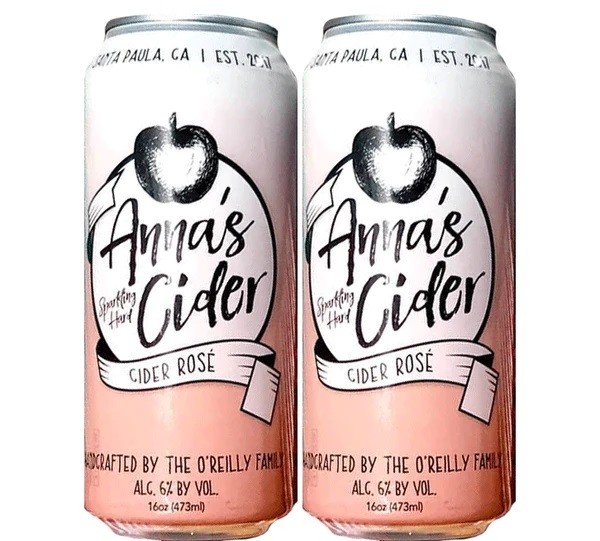 Anna's Cider - Rosé Cider (6.5%)