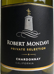 Robert Mondavi Chardonnay Bottle