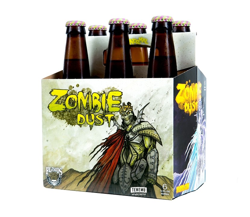 6 - Pack 3 Floyd's Zombie Dust Pale Ale Bottles