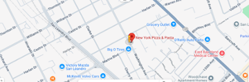 New York pizza and pasta