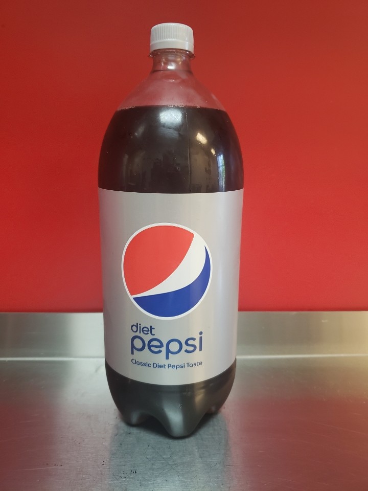 2 Liter Bottle -  Diet Pepsi