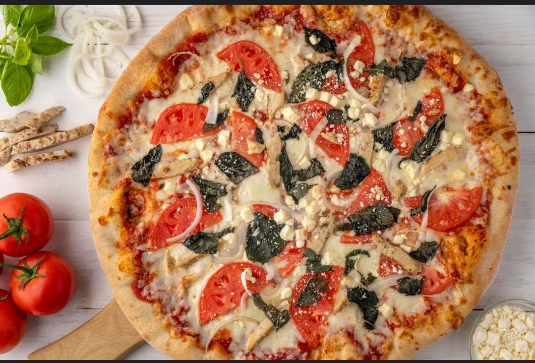 16" Grecian Chicken Pizza