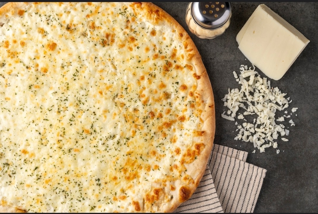 24" White Pizza