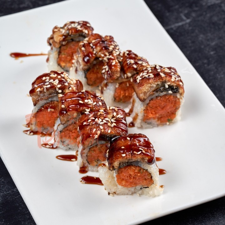 8 Pieces Dancing Eel Roll