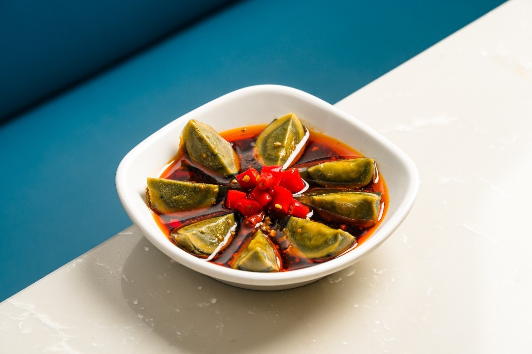 Century Egg with Pickled Peppers泡椒皮蛋
