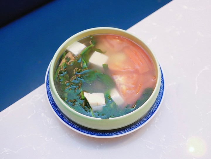 Chef’s Choice Vegetable & Tofu Soup時菜豆腐汤