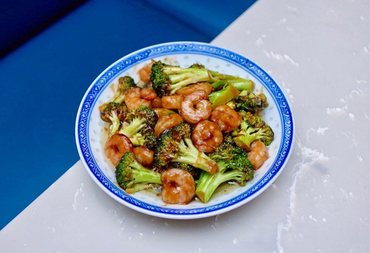 Shrimp with Broccoli 西芥兰炒虾仁