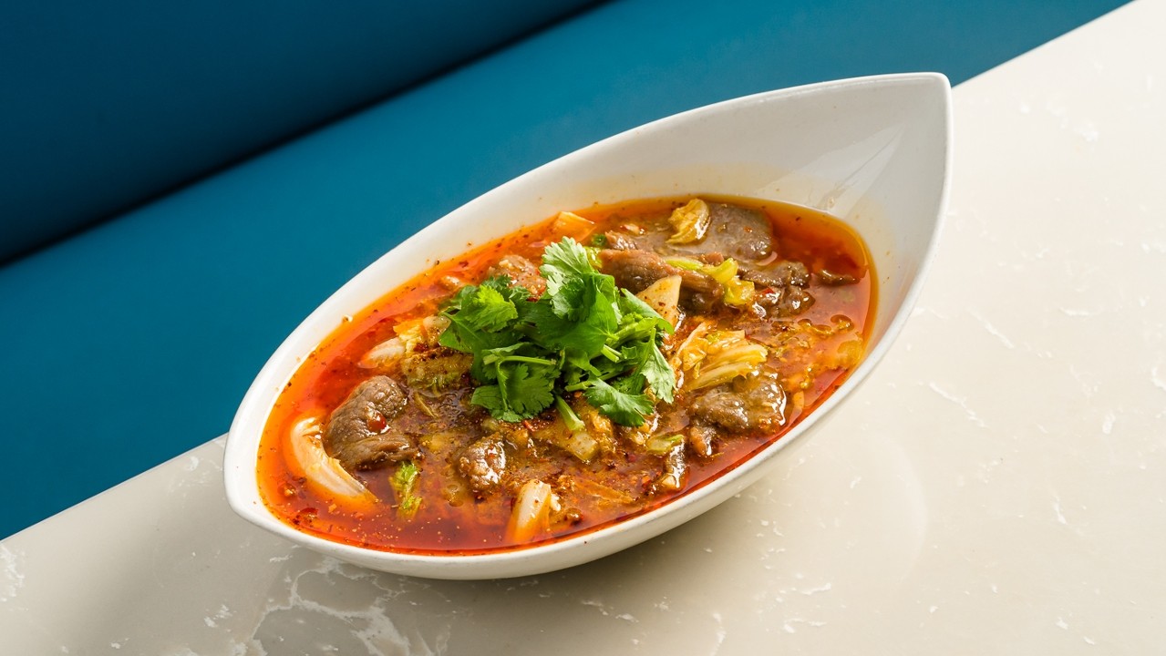 Stewed Beef in Hot Chili Soup水煮牛肉