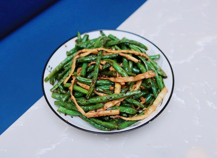GF | Dry-Fried Green Beans with Bamboo Shoots 干煸双素