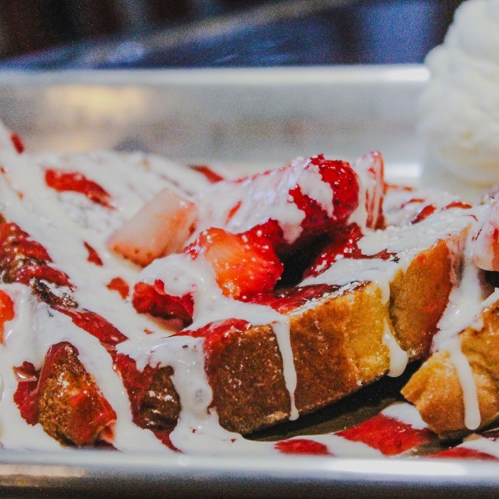 Strawberry and Cream French Toast