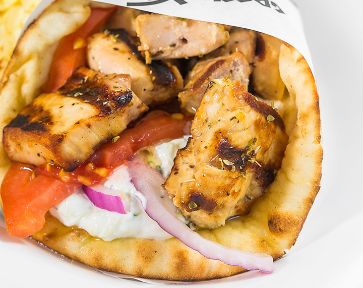 Chicken Souvlaki Pita