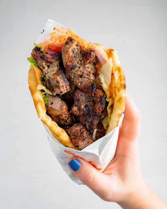 Pork Souvlaki Pita