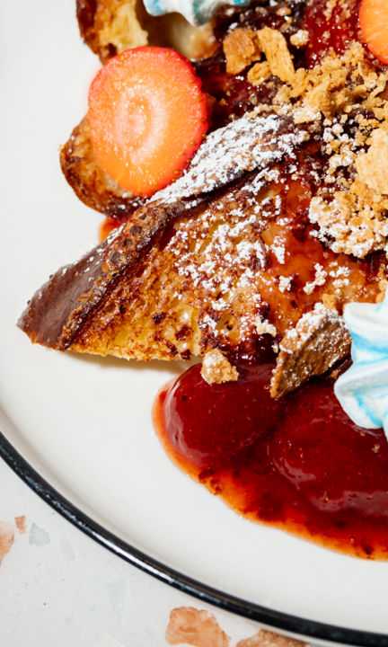 Strawberry Cheesecake French Toast