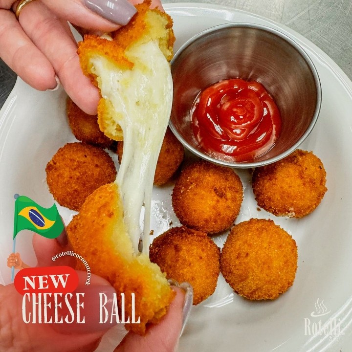 Brazilian cheese balls (bolinha de queijo)