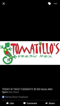 Tomatillos Fresh Mex logo