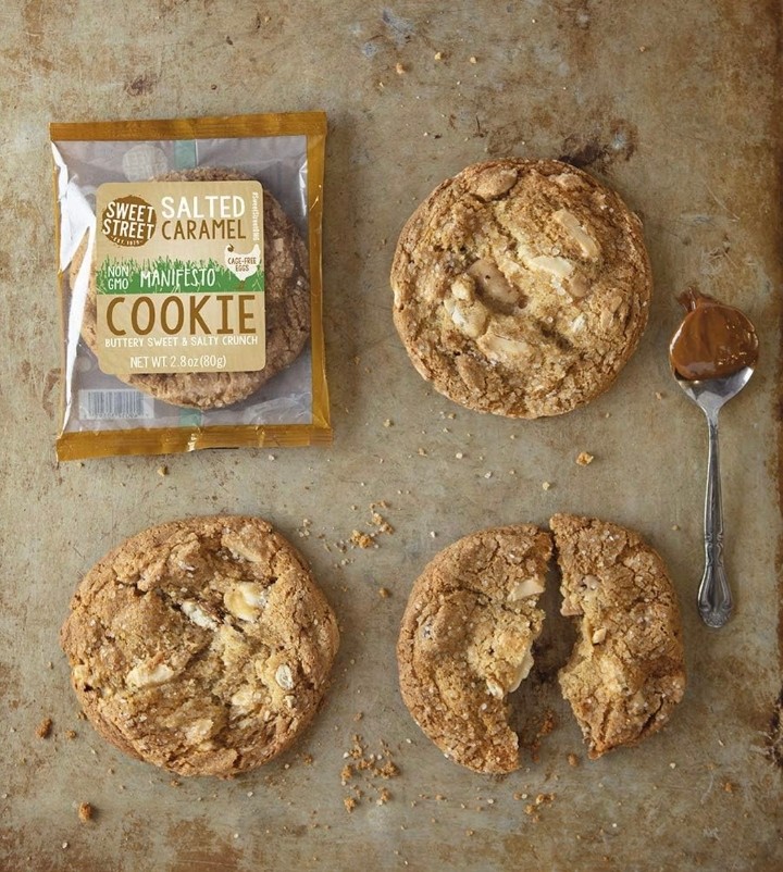 1- Packaged Salted Caramel Cookie