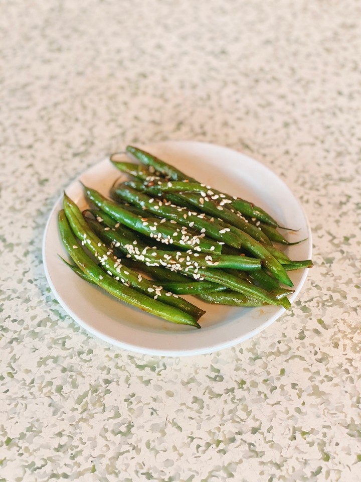 Spicy Asian Green Beans Tray