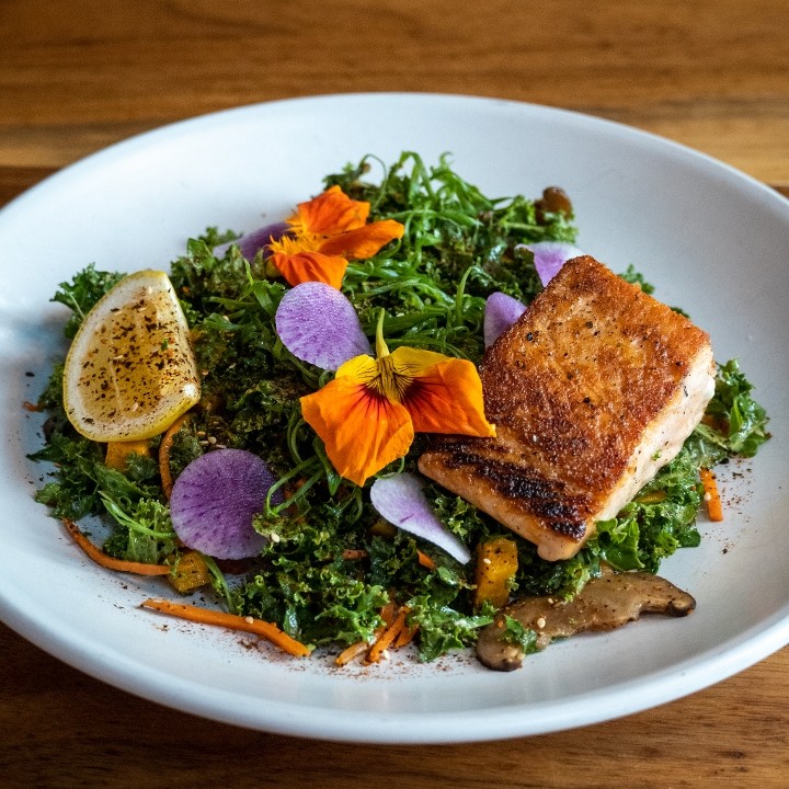 Salmon & Kale Salad