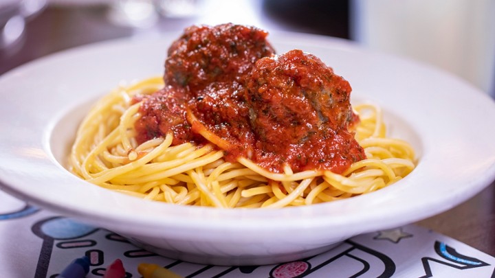 Kids Spaghetti Meatballs