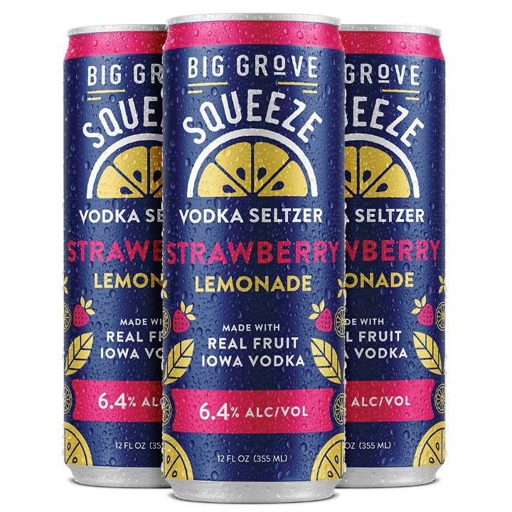 Squeeze • Strawberry Lemonade - 4-Pack