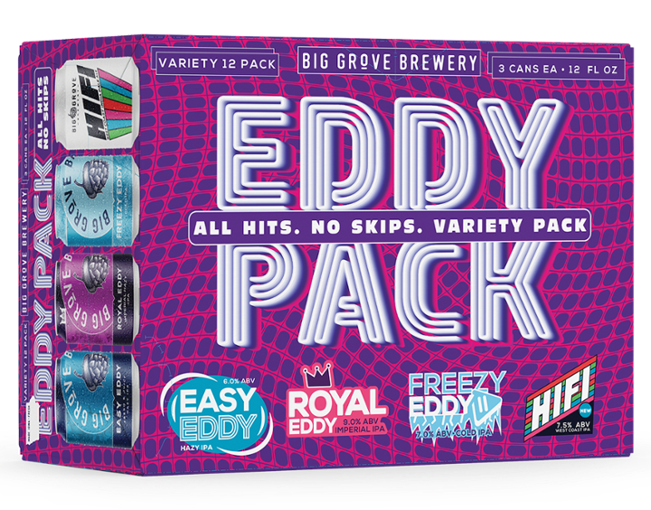 Eddy Variety - 12- Pack - Throwback Pack