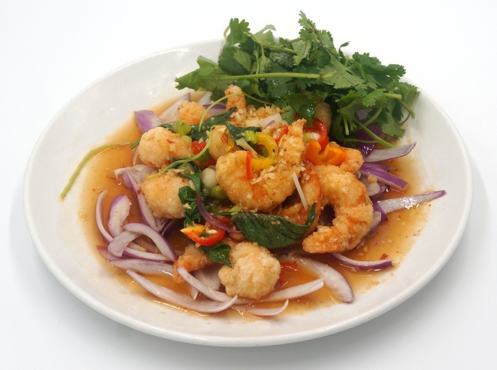 808 GF Thai Basil Shrimp 免面筋泰式九層塔蝦