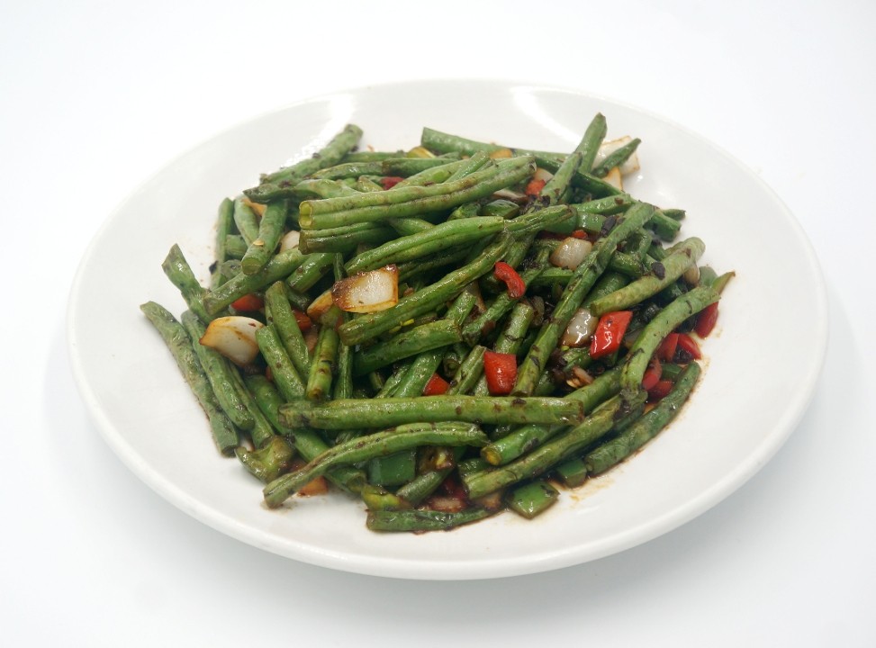 810 GF Sichuan String Beans 免面筋干煸四季豆