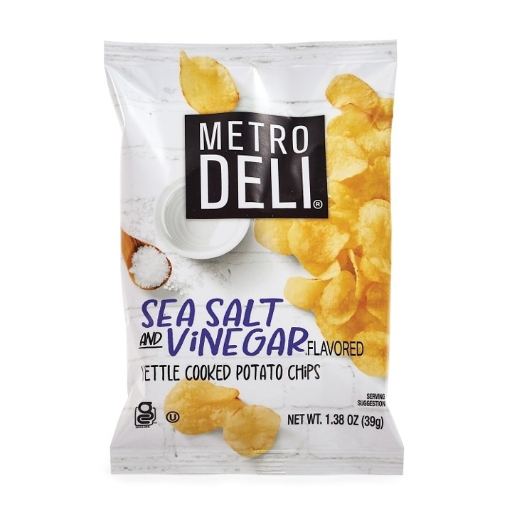 Metro Deli Sea Salt and Vinegar Kettle Chips